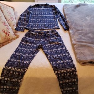 Navy Polo Ralph Lauren Pajama Set